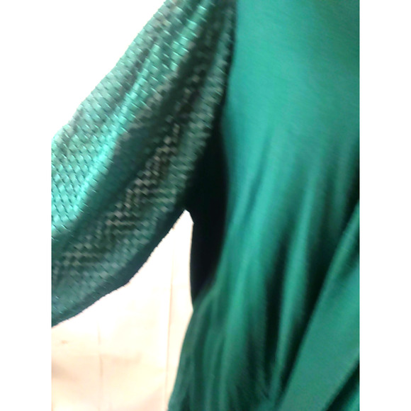 Lane Bryant Women's Long Sleeve V Neck Shirt Size 18/20 Hunter Green - Picture 4 of 9